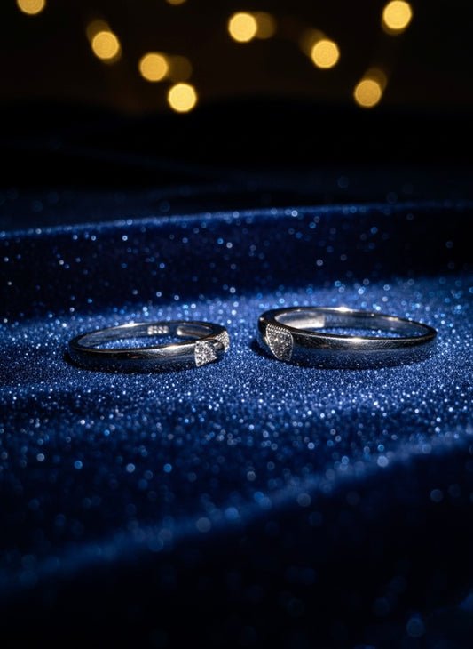 Intertwined Couple's Rings