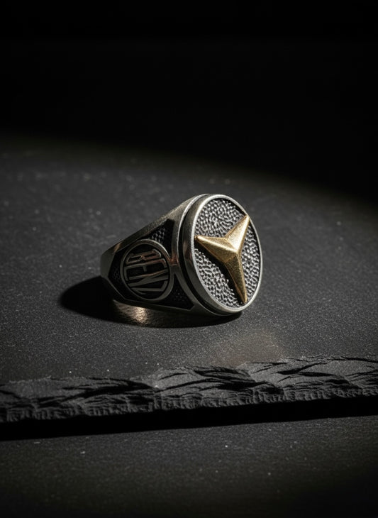 Mercedes-Benz Star Signet Ring