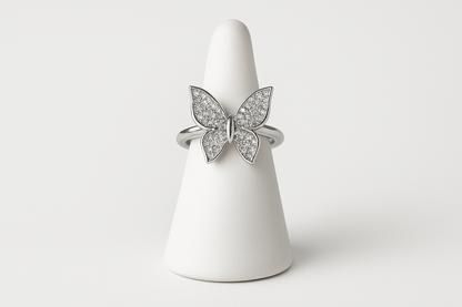 Butterfly Ring on Stand