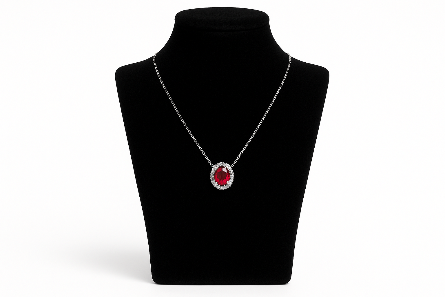 Pendant Connected to Chain